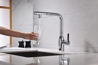 Смеситель для кухни Paulmark Viper Vi213105-CR хром